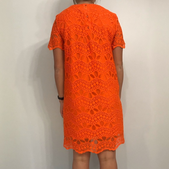 ORANGE LACE ZARA DRESS!! - Picture 3 of 4